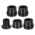 thumbnail image 1 of 4Set Leveling Feet, 2" Dia Adjustable Furniture Leg Leveling Round Tube Insert Screw-in Glide Levelers, Negro, 1 of 6