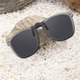 thumbnail image 6 of Kuntesetty Clip on Sunglasses Comfortable Outdoor Sunglasses Clip for Men Sport Outdoor Grey, 6 of 9