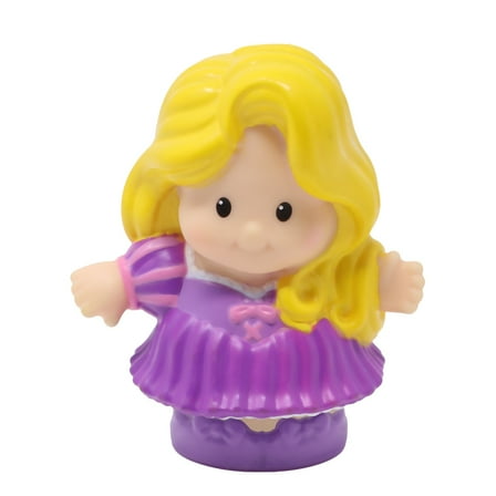 Replacement Part for Collectible Fisher-Price Little People Princess Castle Dollhouse Playset X7755 - Replacement Princess Rapunzel In Purple Gown - Talking Castle Base