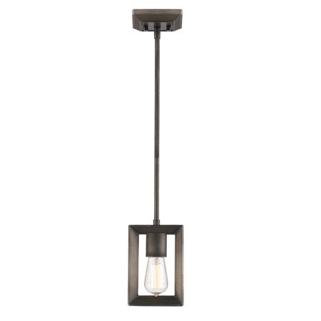 

Smyth Mini Pendant in Gunmetal Bronze