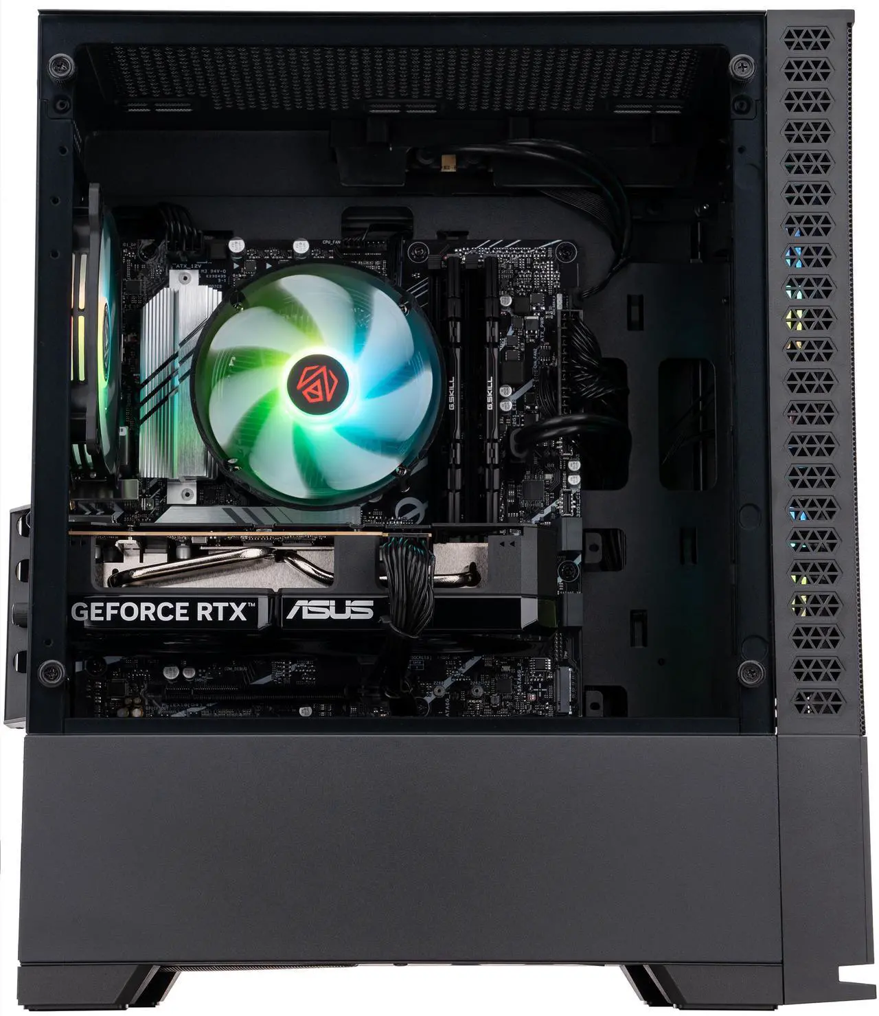 ABS Cyclone Aqua Gaming PC Power by ASUS - Windows 11 - Intel Core i5-14400F - Nvidia GeForce RTX 5060 8GB - DLSS 4 - 32GB DDR4 3200 - 1TB M.2 SSD