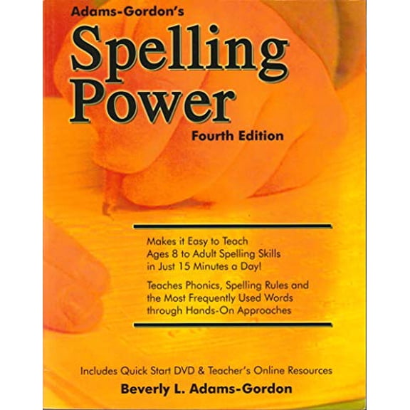 Pre-Owned Spelling Power, Fourth Edition, 9781888827392, 1888827394, Paperback, 4th edition