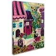 thumbnail image 2 of Natasha Wescoat 'La Vie En Rose' Canvas Art, 2 of 3