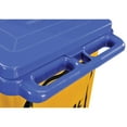 thumbnail image 6 of Global Industrial Janitor Cart Blue with 25 Gallon Vinyl Bag, 6 of 7
