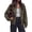 Army Green, variant on Fall Faux Leather Jacket Women Oversized Zip Up Bomber Coats,Loose Warm Winter Clothes With Pockets,Waterproof Chic Vintage Office Work Going Out Outwear,Trendy Casual Y2K Outfits