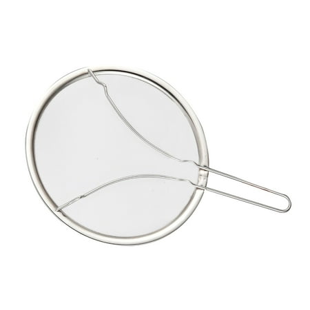 

Cook N Home 13 Mesh Splatter Screen Guard with Rest Feet Stainless Steel