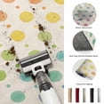 thumbnail image 5 of Hallway Runner Rug 2'x6', Colorful Polka Dot Kitchen Runner Rugs Non-Slip Carpet Mats, Cartoon Watercolor Geometric Beige Bedside Rugs Runners Washable Floor Carpet for Bathroom Laundry Room, 5 of 8