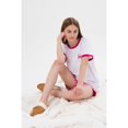 thumbnail image 2 of Hype - Set de Pijama Corto Rainbow Estampado de Leopardo Niñas (Blanco, Rosa), 2 of 3