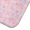 thumbnail image 5 of Pioneer Flower Floral Print Pattern Kitchen Dish Drying Mat 1 Pack, Ultra Absorbent Microfiber Drainer Mat, 16"x18", 5 of 6