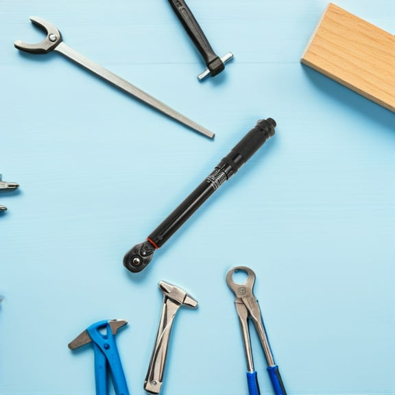 LOLIPPYY Adjustable Click Torque Wrench with Ergonomic Grip for Automotive Wheel and Mechanical Repairs