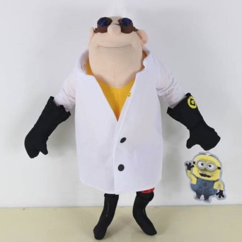 2X Despicable Me Gru Dr.Nefario Soft Plush Toy Stuffed Animal