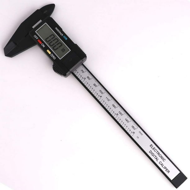 Digital Caliper, 06" Calipers Measuring Tool Electronic Micrometer