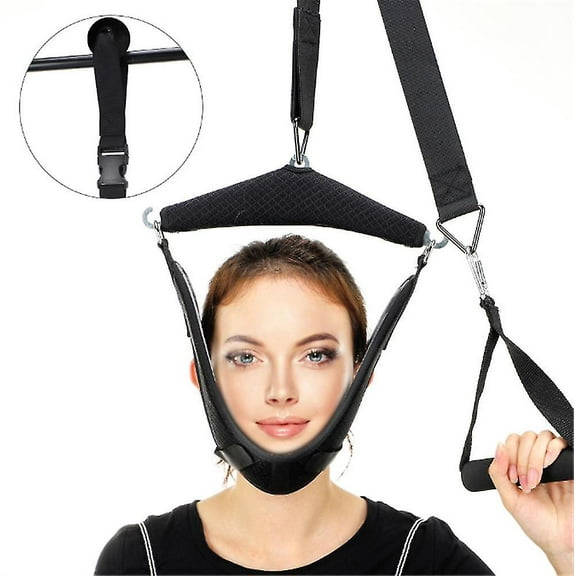 Cervical Neck Traction Device Portable Over The Door Device For Adult Neck Pain Relief
