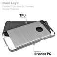 thumbnail image 3 of Alcatel OneTouch iDOL 5 / 6060 Hybrid Metal Brushed Shockproof Tough Case Cover, 3 of 3