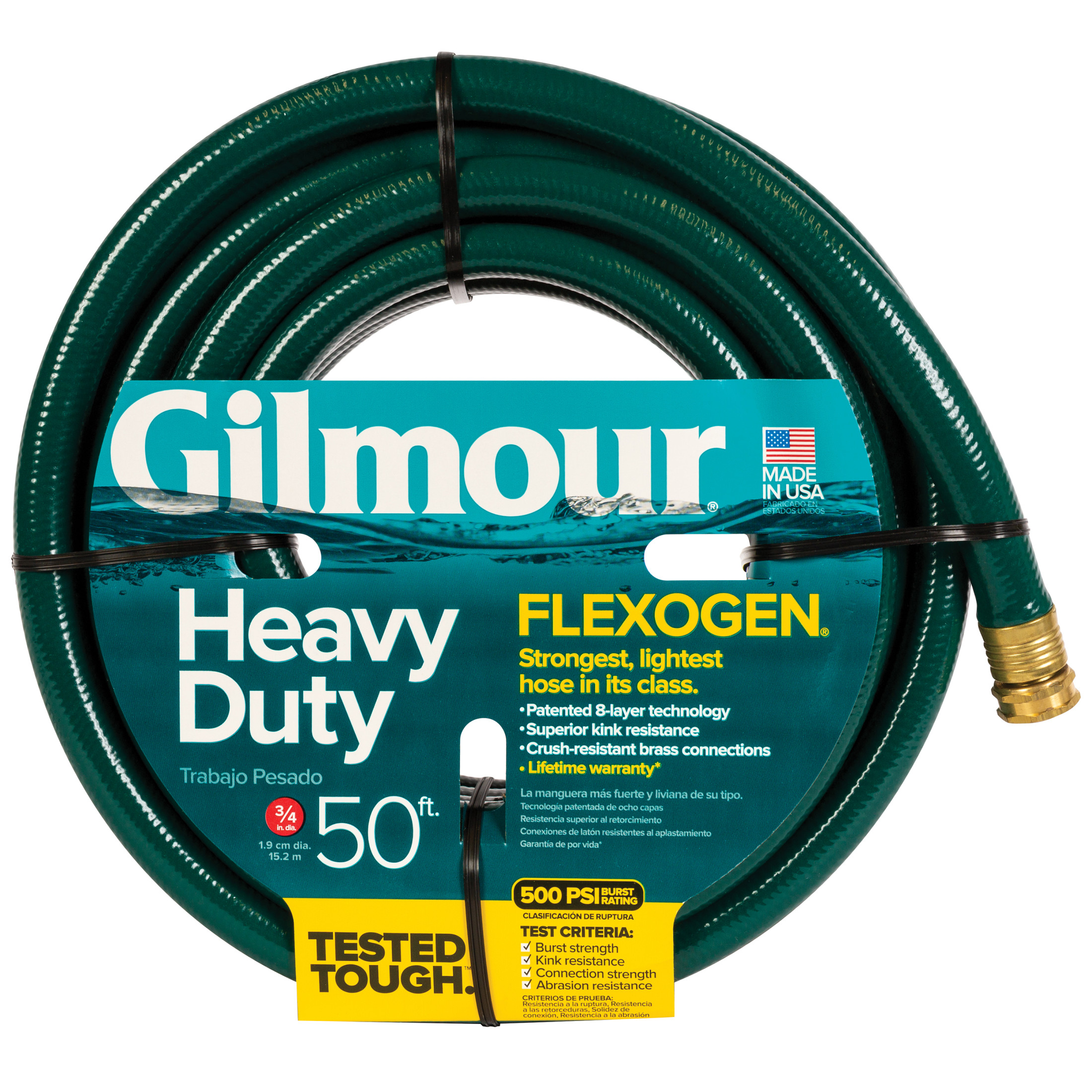 Gilmour Flexogen 50ft Heavy Duty Garden Hose photo 1