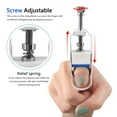 thumbnail image 5 of Yuhsdv Finger Straightener Joint Extension Splint Brace Corrector Splint Orthosis Tool Hand Arthritis Injury Holder Finger Fixer for Finger Pain Easy Pressing Splint for Trigger Finger Arthritis, 5 of 9