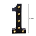 thumbnail image 6 of Sunjoy Tech LED Marquee Number Lights Sign with Hanging Hole Shiny Wide Application Versatile Indoor/Outdoor Decoration, 6 of 8