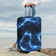 thumbnail image 6 of Picia Blue Lightning Luggage Protector Cover Thicken Suitcase Protector Cover Fit 18-32 Inch Luggage-Medium, 6 of 9
