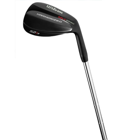 Wilson 52 Degree Men's Right-Handed Harmonized Black Chrome Gap Wedge Golf (Best Golf Sand Wedge)