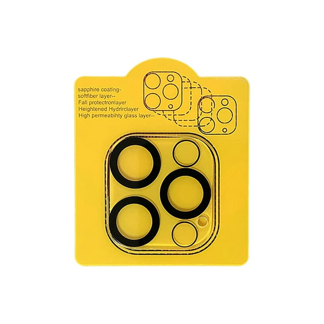Tempered Glass Camera Lens Protector Full Cover Practical Camera Lens Cover for iPhone13mini/13/13 Pro/Pro Max-Black for iPhone 13 Pro