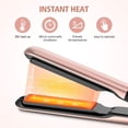 thumbnail image 3 of Duomishu Hair Straightener Anti-Static Curling Iron Ceramic Heater LCD Hair Straightener Flat Iron, 3 of 9