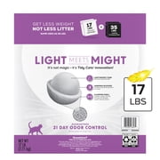 Purina Tidy Cats LightWeight Clumping Cat Litter, Glade Clean Blossoms Scent, 17 lb Box