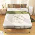 thumbnail image 2 of ANPOO Folding Bed with 5" Foam Mattress, 75" x 31"Portable Foldable Bed with Metal Frame & Lockable Wheels & Dust Cover, 2 of 9