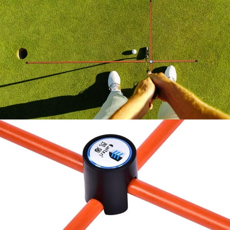 HURRISE 3 Colors 1 Pair Practice Exercice Rods Training Aid Golf Indicator Alignment Sticks, Golf Alignment, Golf