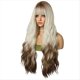 thumbnail image 3 of de Pelo Plateado TeñIdo MarróN 80 cm Peluca Mujer Pelo y Rizado Peluca Mediana Flequillo Peluca de Fibra Ondulada de Agua, 3 of 5