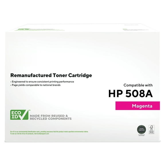 HITOUCH BUSINESS SERVICES Reman Magenta Standard Yield Toner Cartridge Replacement for HP 508A