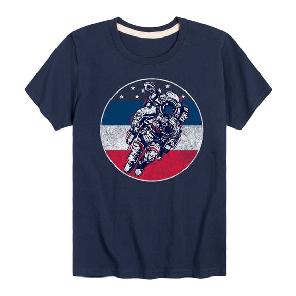 Instant Message - Vintage Astronaut - Toddler And Youth Short Sleeve T-Shirt