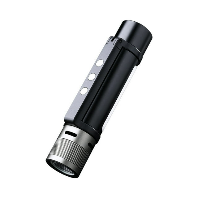 Soidarity Linterna de aluminio portátil 1000lm luz lateral 2600mAh Zoomable 360 grados rotatorio IPX4 impermeable lámpara eléctrica alarmas Escalada Soidarity OD029318-01