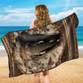 thumbnail image 7 of FOR U DESIGNS Tribal Elephant Geometric Print Car Seat Covers for Trucks SUVs Sedans, Soft Car Seat Protector with Storage Bag Multi Purpose Microfiber Towels, Beach Towel, Picnic Towel, Yoga Mat, 7 of 7