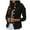 Black, variant on NARABB Women Blazers Suit Jacket Solid Color Long-Sleeved Slim-Breasted Small Suit Short Coat Top Business Suit Office Work Outwear