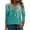 Green, variant on Fall Shirt Shirts Fitted 3/4 Length Sleeve Tops Women's Blouses New Arrivals