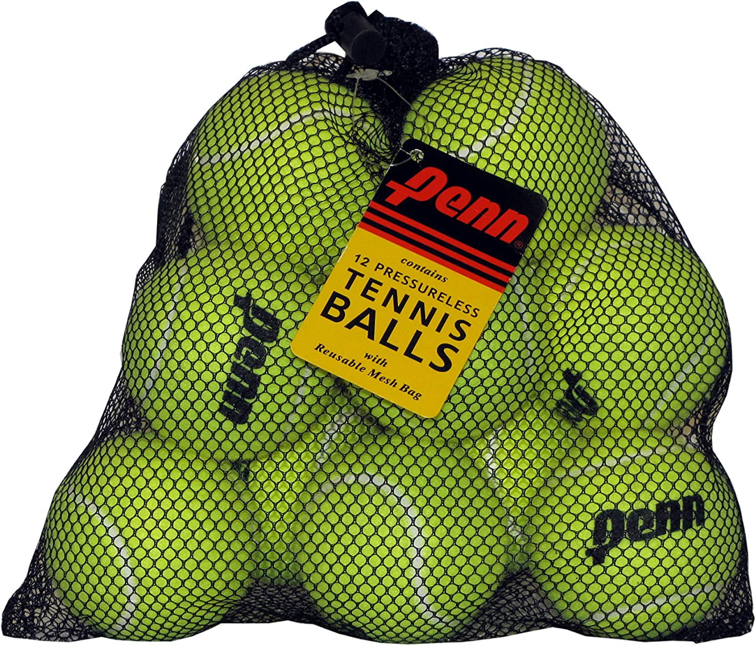 Penn Pressureless Tennis Balls NonPressurized Training / Practice