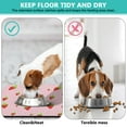 thumbnail image 4 of Dog Food Mat with Fresh Summer Red Berry Design, Waterproof Absorbent Pet Feeding Mat, Non-Slip, Quick Dry, Easy Clean, Washable for Dogs and Cats, 4 of 7