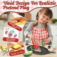 thumbnail image 6 of Pretend Play Food for Kids Kitchen - Cutting Toy Food with Storage Bag, Food Toys with Dumplings Steak, Fake Food with Bread Toy, Pretend Food, Play Kitchen Accessories, Boys Girls Gift, 6 of 9