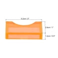 thumbnail image 2 of Uxcell Plastic Billiard Snooker Locator Position Marker for 2 1/16" Pool Balls, Orange, 2 of 5