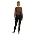 thumbnail image 2 of vastwit Justaucorps de Gymnastique Rythmique à Manches Longues pour Garçons et Filles Combinaison de Danse une Pièce Marron 16, 2 of 6