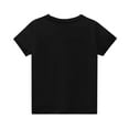 thumbnail image 5 of GERsome 4th of July Shirts for Girls Short Sleeve Crew Neck Patriotic T-Shirts American Flag Kids Tees Tops, 5 of 7
