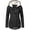 Black, variant on Vedolay Women's Winter Coats 2023 Waterproof Rain Jacket Raincoat Outdoor Hooded Windbreaker Black,XL
