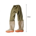 thumbnail image 1 of Bootfoot Wader, Pantalon de Pêche Imperméable Résistant à l'Eau Taille Wader Technologie Révolutionnaire, 1 of 8