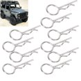 thumbnail image 3 of 10Pcs 10.5MM RC Car Metal RShape Body Clips for Remote Control Car Toys 1 5 1 6 1 8 1 10, 3 of 8