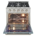 thumbnail image 5 of 30 in. 4.2 cu. ft. Propane Gas Range with Convection Oven in Light Blue, 5 of 12