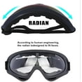 thumbnail image 3 of Motorcycle Goggles,2 Pack Dirt Bike ATV Motocross Riding Hiking Protective with 2 Pack Neck Breathable Bandana Mask, 3 of 13