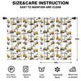 thumbnail image 2 of Blackout Kids Curtains,Cartoon Construction Vehicles Forklifts Childrens Insulated Curtains Set Of 2,Bedroom Essentials,Toddler Room Decor 42"x54", 2 of 5