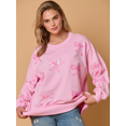 thumbnail image 4 of Camiseta con lazo brillante para otoño e invierno de 2024, camiseta vintage, camiseta de manga larga ajustada estilo Harajuku, ropa de calle para mujer, camiseta, sudaderas con capucha, 4 of 4