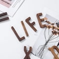 thumbnail image 5 of D-GROEE 1Pc Nordic Style 3D Wooden Alphabet Letters for Tabletop, Home Wall, Party Decor, DIY Crafts (3.15 Inch), 5 of 8