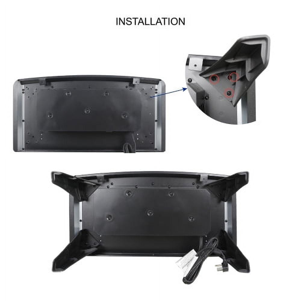 HestiNysus 24 inch 3D Infrared Electric Stove with remote control